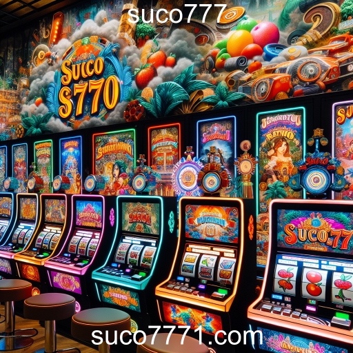 Descubra o Mundo das Máquinas Slots no Suco777